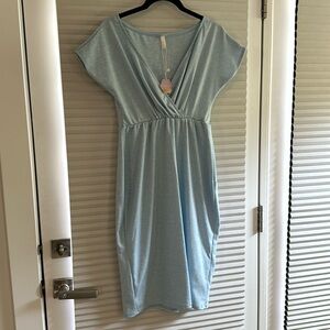 PinkBlush maternity NWT size L dress